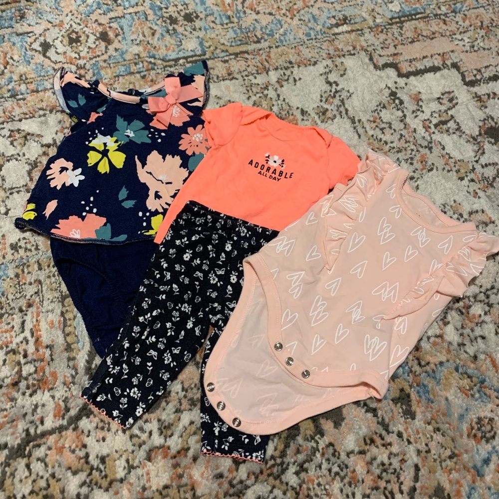 Newborn outfit lot pack